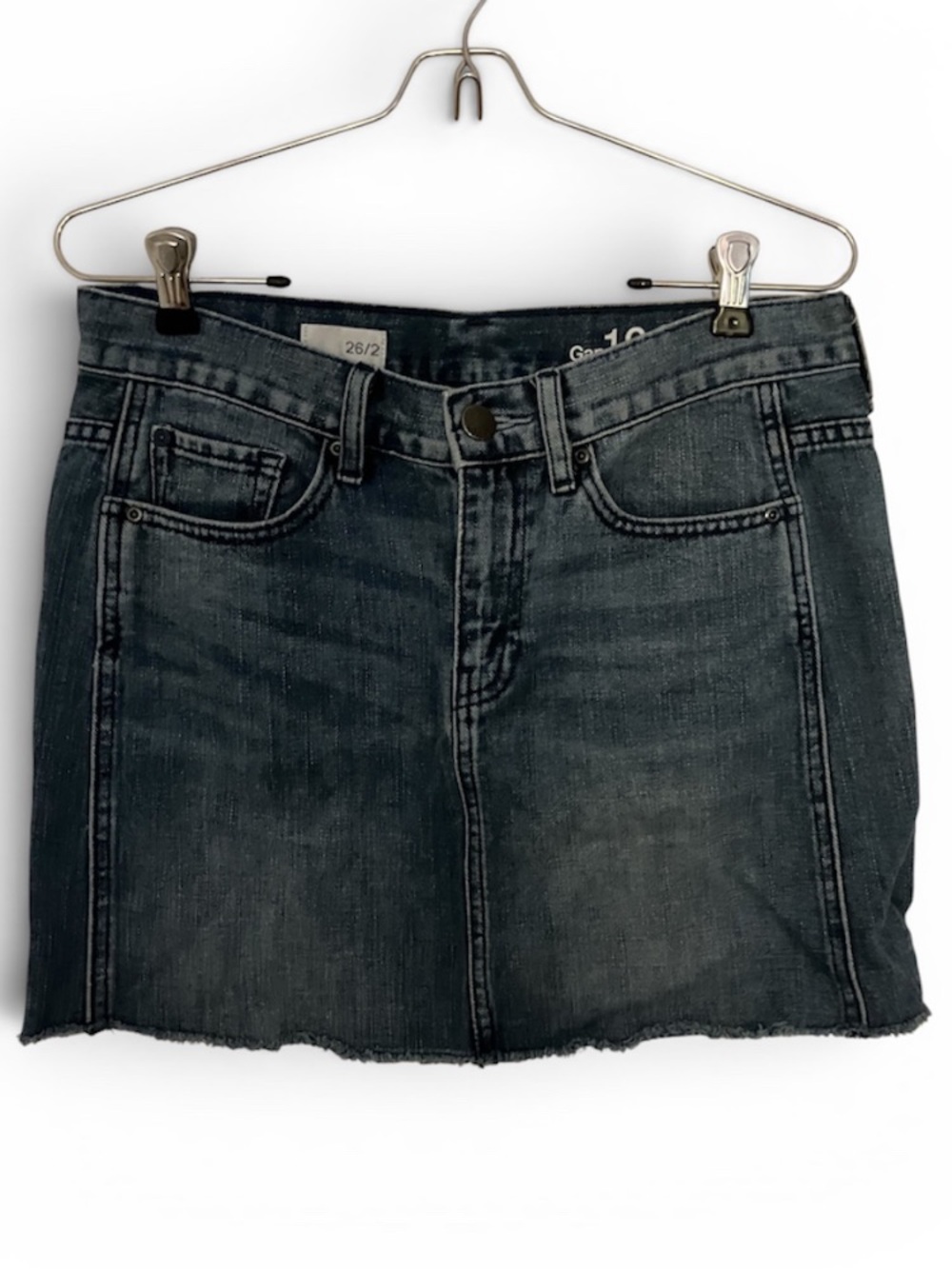 IN EXCELLENT CONDITION! THE GAP 1969 DENIM MINI SKIRT SIZE 26/2